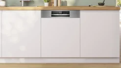 Serie 6 Geïntegreerde vaatwasser 60 cm Geborsteld staal