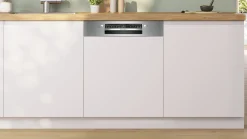 Serie 2 Geïntegreerde vaatwasser 60 cm Geborsteld staal