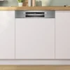 Serie 6 Geïntegreerde vaatwasser 60 cm Geborsteld staal