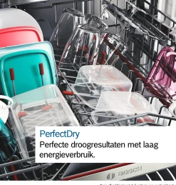 Serie 6 Geïntegreerde vaatwasser 60 cm Geborsteld staal
