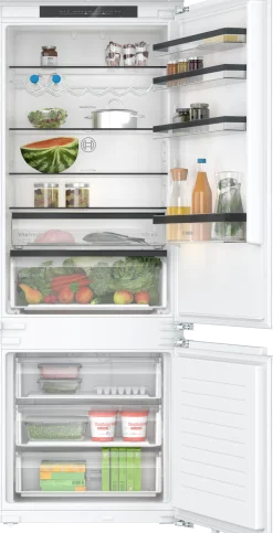 Serie 4 Inbouw koel-vriescombinatie 193.5 x 70.8 cm Vlakscharnier