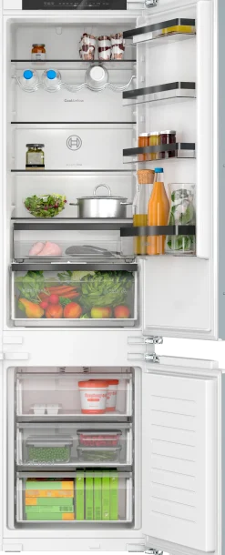 Serie 4 Inbouw koel-vriescombinatie 193.5 x 55.8 cm Vlakscharnier