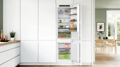 Serie 4 Inbouw koel-vriescombinatie 193.5 x 55.8 cm Vlakscharnier
