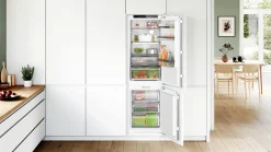 Serie 6 Inbouw koel-vriescombinatie 177.2 x 55.8 cm Vlakscharnier met SoftClose