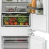 Serie 4 Inbouw koel-vriescombinatie 177.2 x 54.1 cm Vlakscharnier