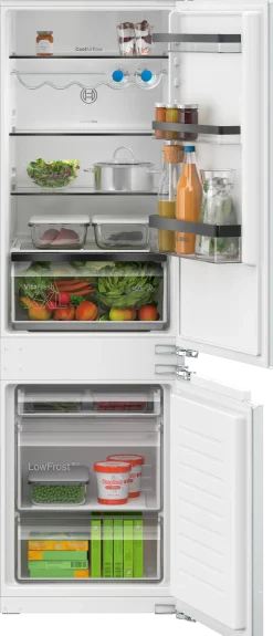 Serie 4 Inbouw koel-vriescombinatie 177.2 x 54.1 cm Vlakscharnier