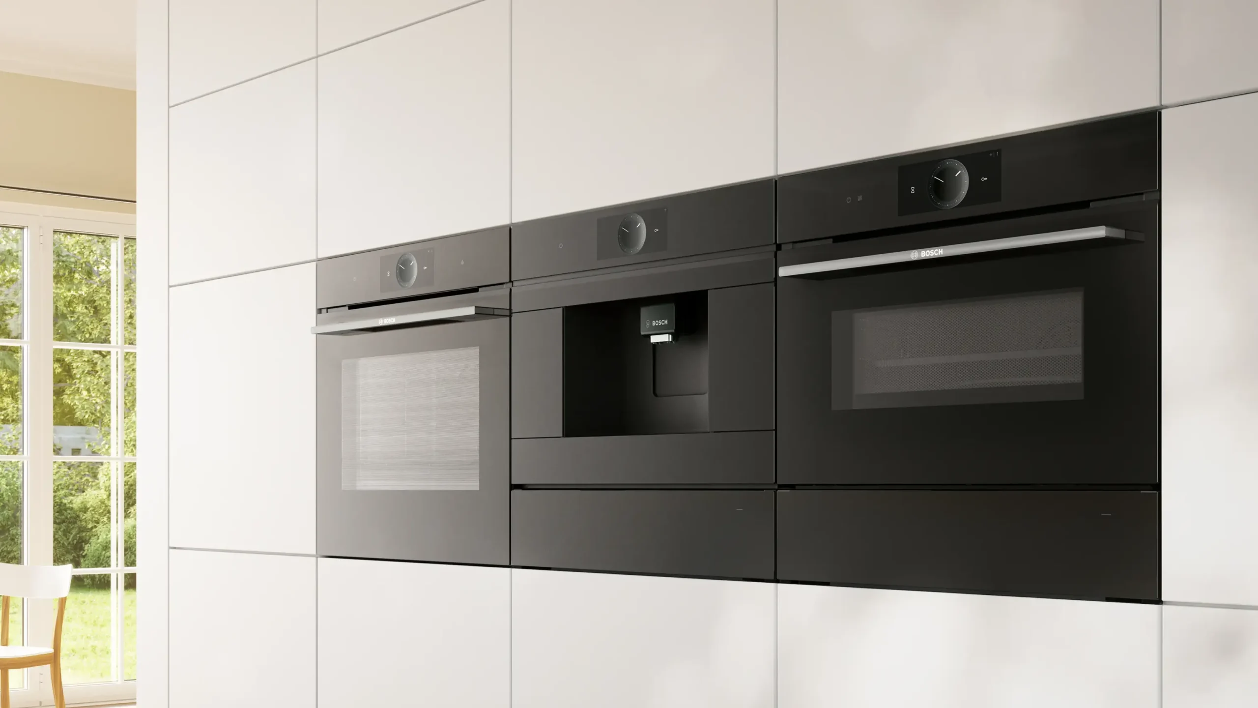 Serie 8 Inbouw koffie volautomaat Zwart