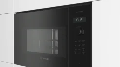 Serie 4 Inbouwmagnetron met grill Zwart