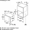 Serie 4 Inbouwmagnetron Zwart