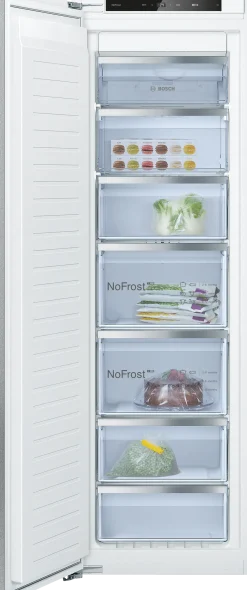 Serie 6 Inbouw vriezer 177.2 x 55.8 cm Vlakscharnier met SoftClose