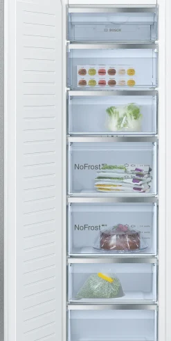 Serie 6 Inbouw vriezer 177.2 x 55.8 cm Vlakscharnier met SoftClose