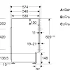 Serie 6 Inbouw was-droogcombinatie 8/5 kg