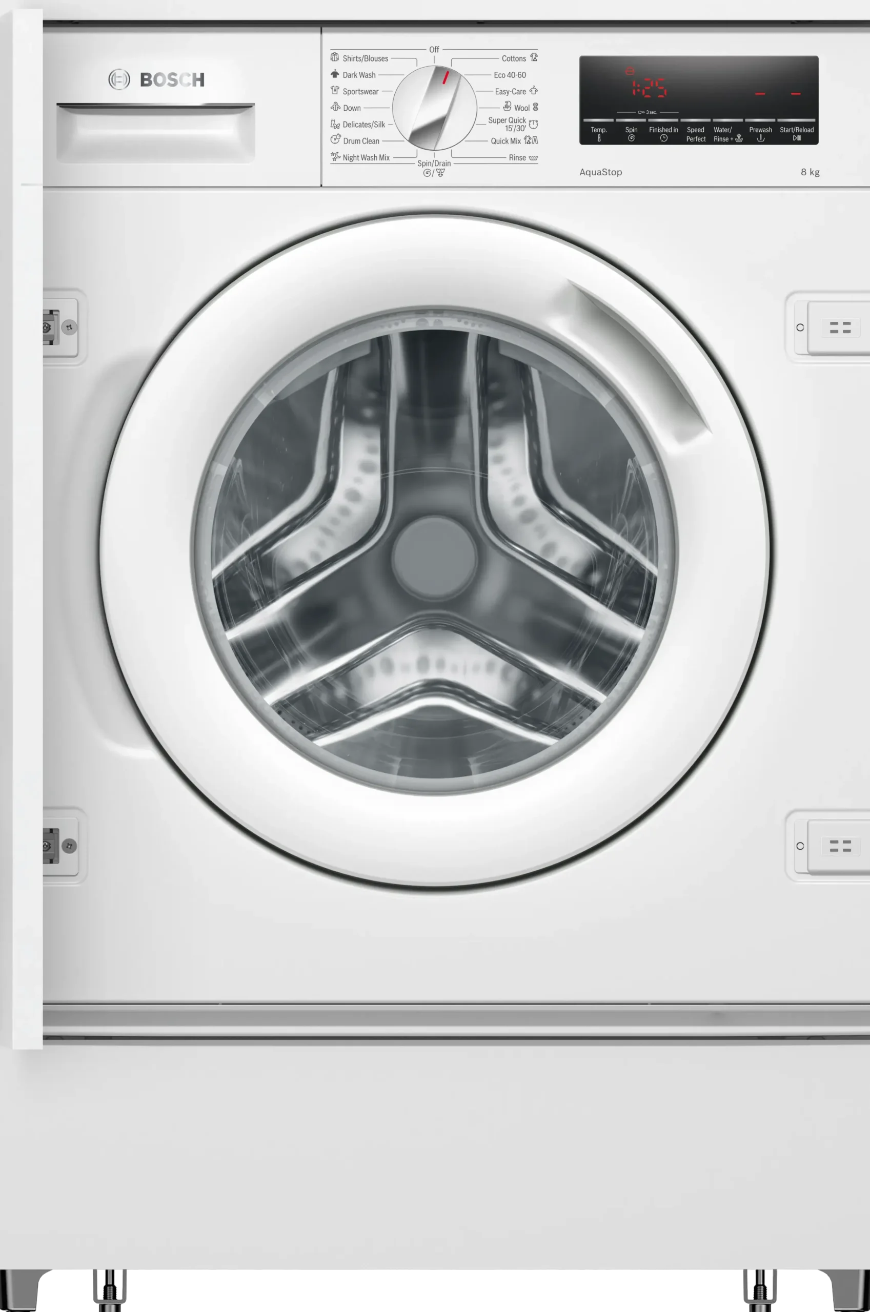 Serie 8 Inbouw Wasmachine, voorlader 8 kg