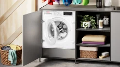 Serie 6 Inbouw Wasmachine, voorlader 8 kg