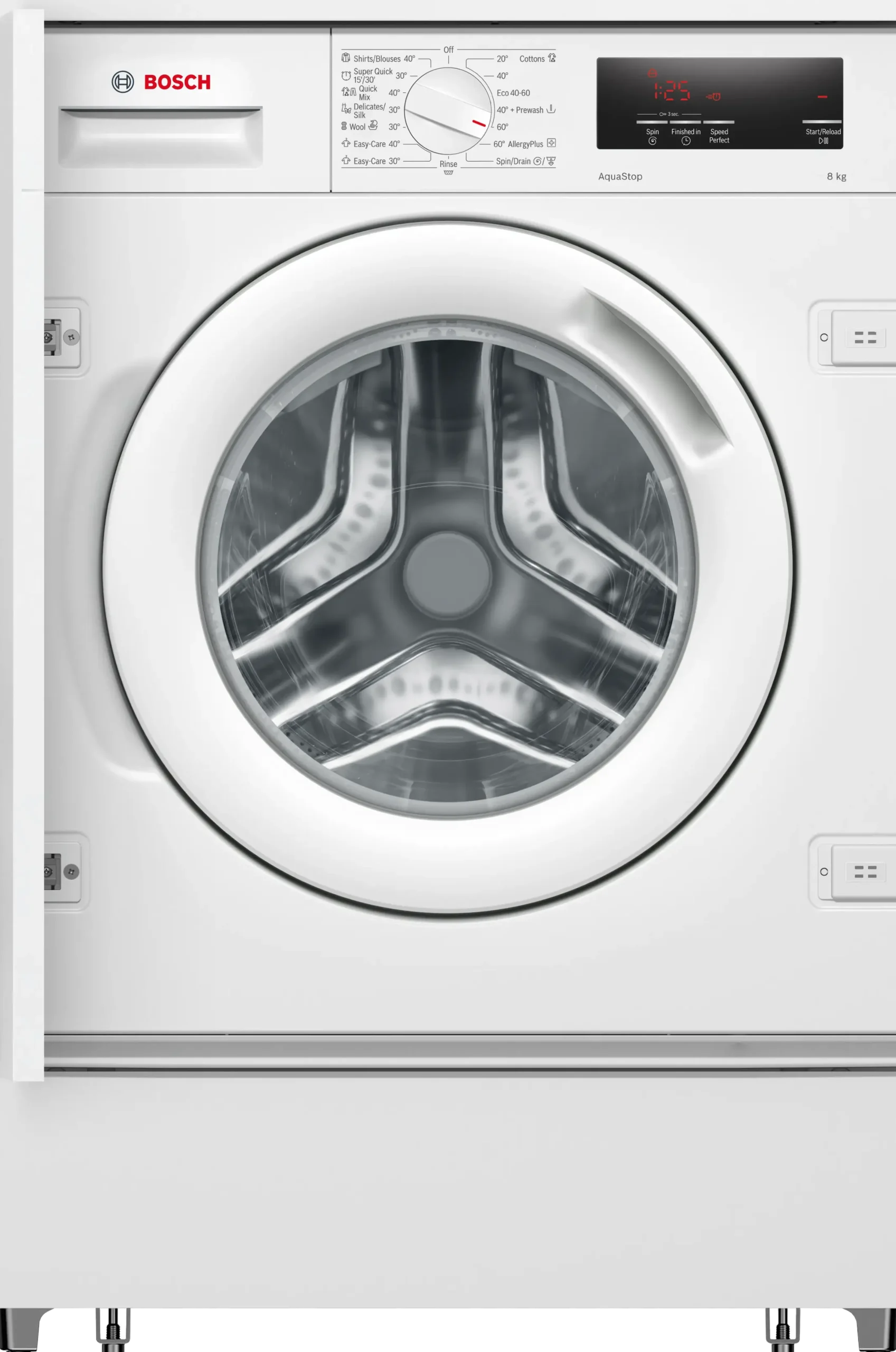 Serie 6 Inbouw Wasmachine, voorlader 8 kg