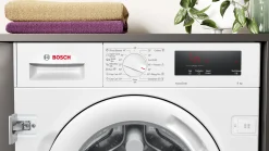 Serie 6 Inbouw Wasmachine, voorlader 8 kg