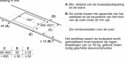 Serie 6 Inductiekookplaat 80 cm