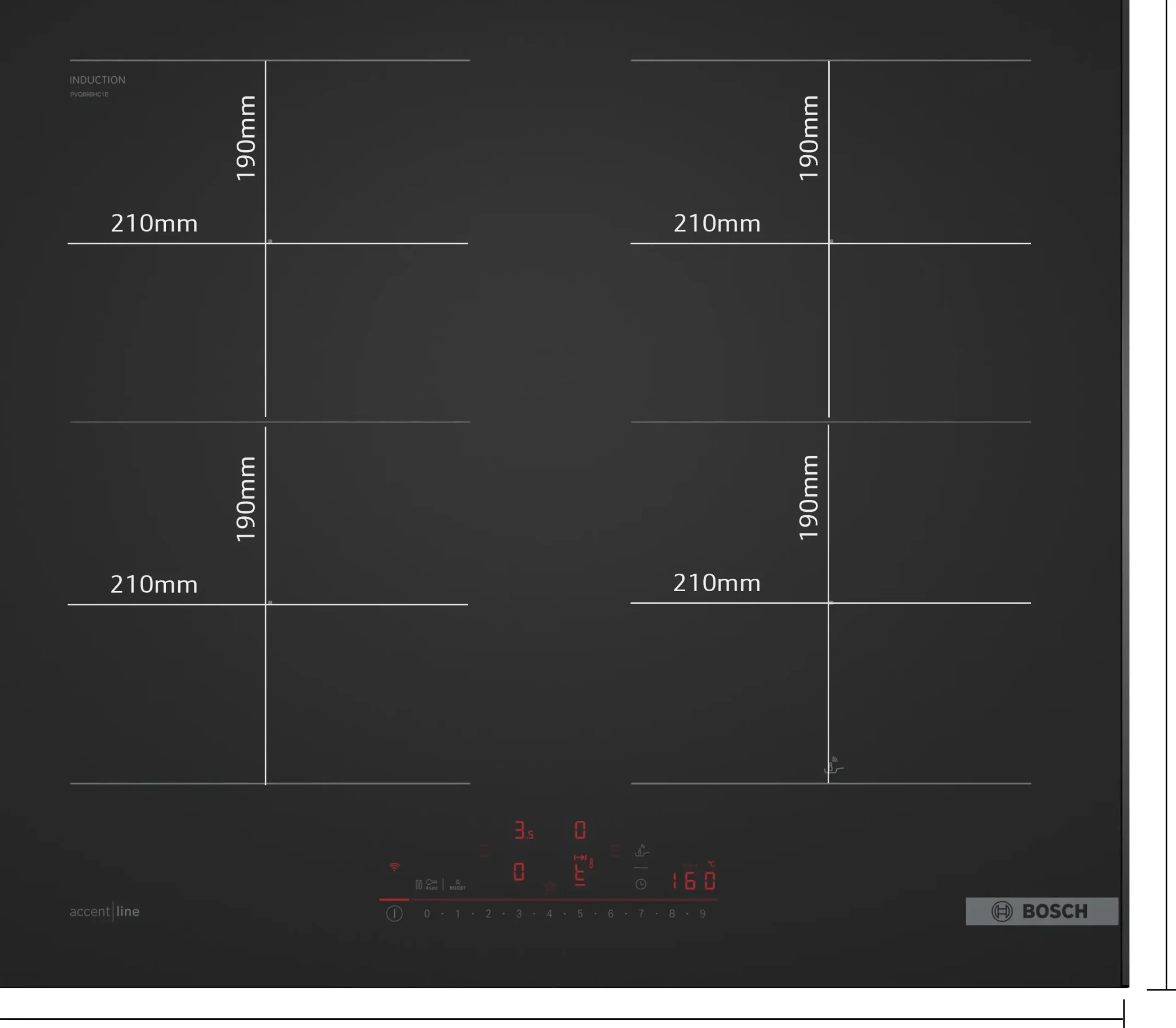Serie 6 Inductiekookplaat 60 cm