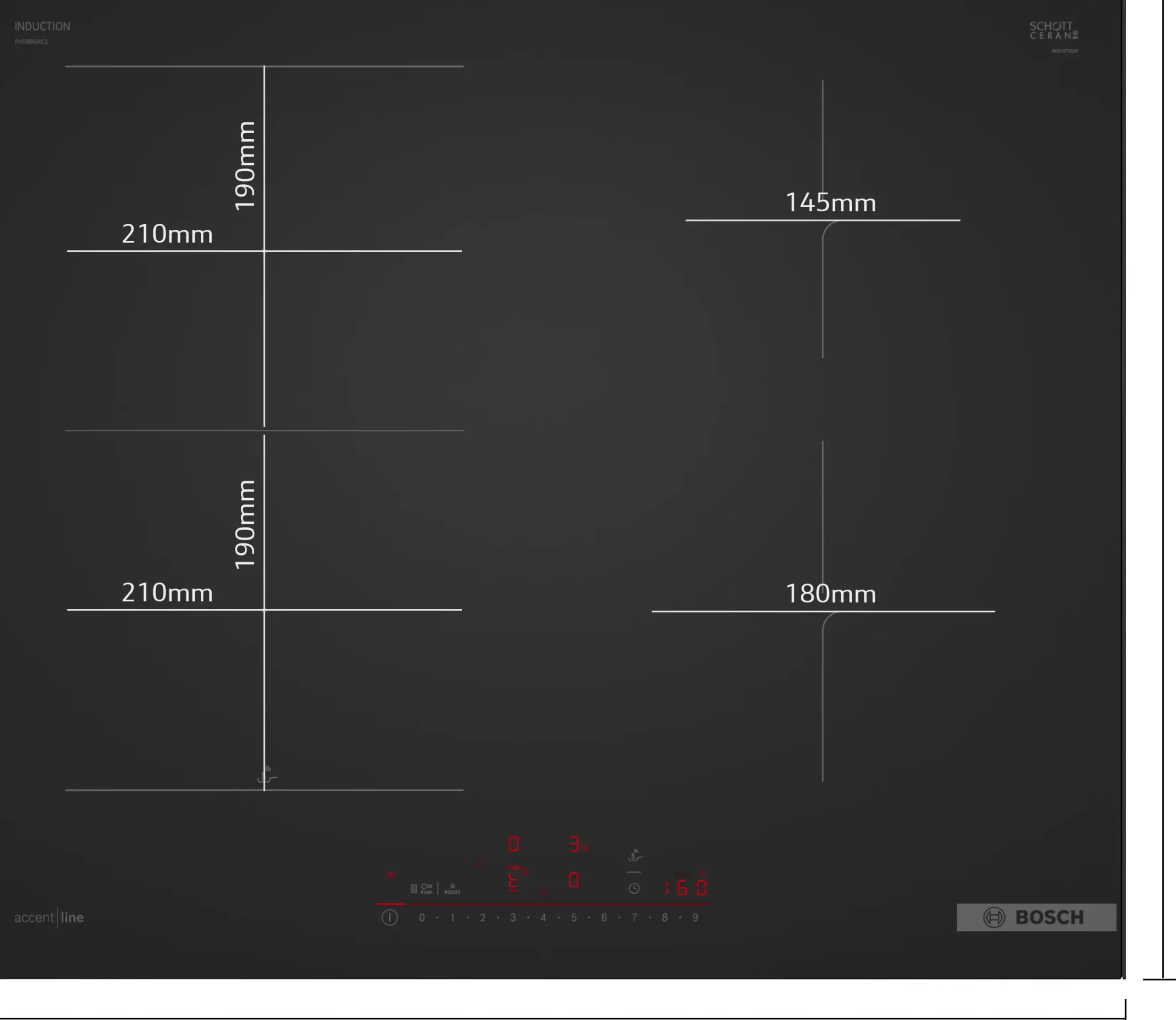 Serie 6 Inductiekookplaat 60 cm
