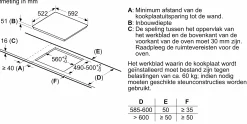 Serie 4 Inductiekookplaat 60 cm opbouwmontage zonder rand