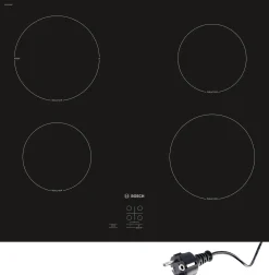 Serie 2 Inductiekookplaat 60 cm opbouwmontage zonder rand