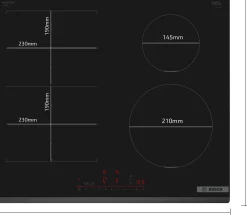 Serie 6 Inductiekookplaat 60 cm opbouwmontage zonder rand