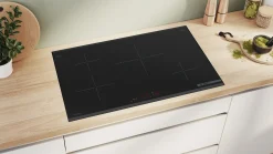 Serie 6 Inductiekookplaat 80 cm opbouwmontage met rand
