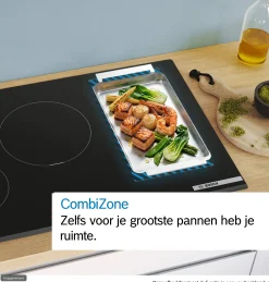 Serie 6 Inductiekookplaat 70 cm opbouwmontage met rand