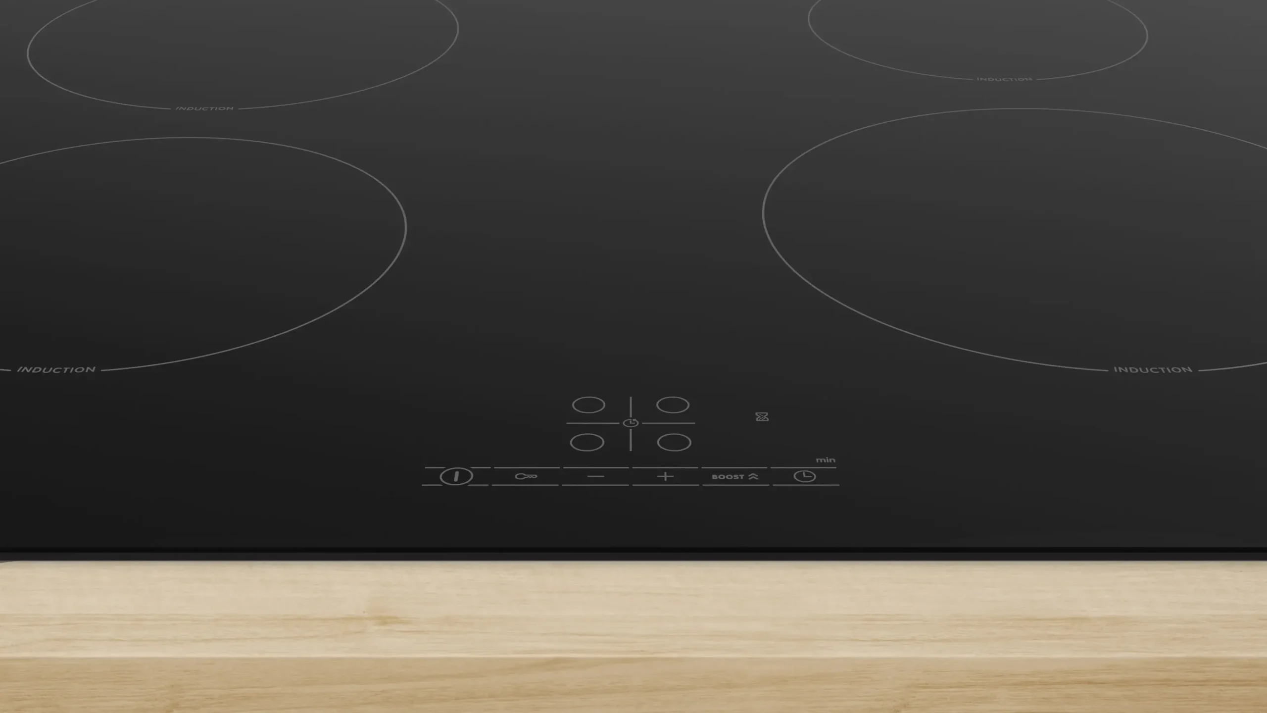 Serie 4 Inductiekookplaat 60 cm opbouwmontage zonder rand