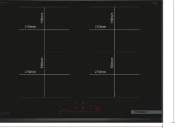 Serie 6 Inductiekookplaat 70 cm opbouwmontage met rand