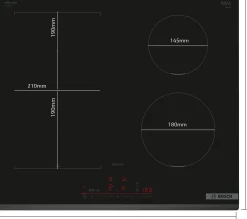Serie 6 Inductiekookplaat 60 cm opbouwmontage zonder rand