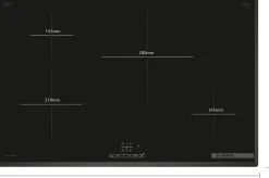 Serie 4 Inductiekookplaat 80 cm opbouwmontage zonder rand