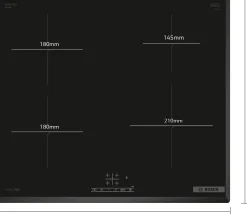 Serie 4 Inductiekookplaat 60 cm opbouwmontage zonder rand