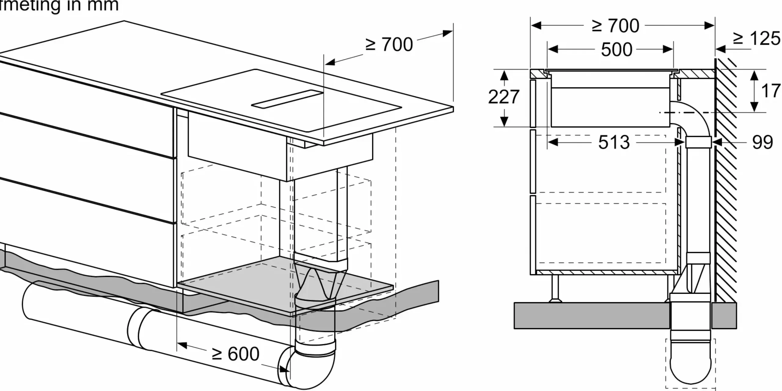 Serie 8 Inductiekookplaat met afzuiging 80 cm