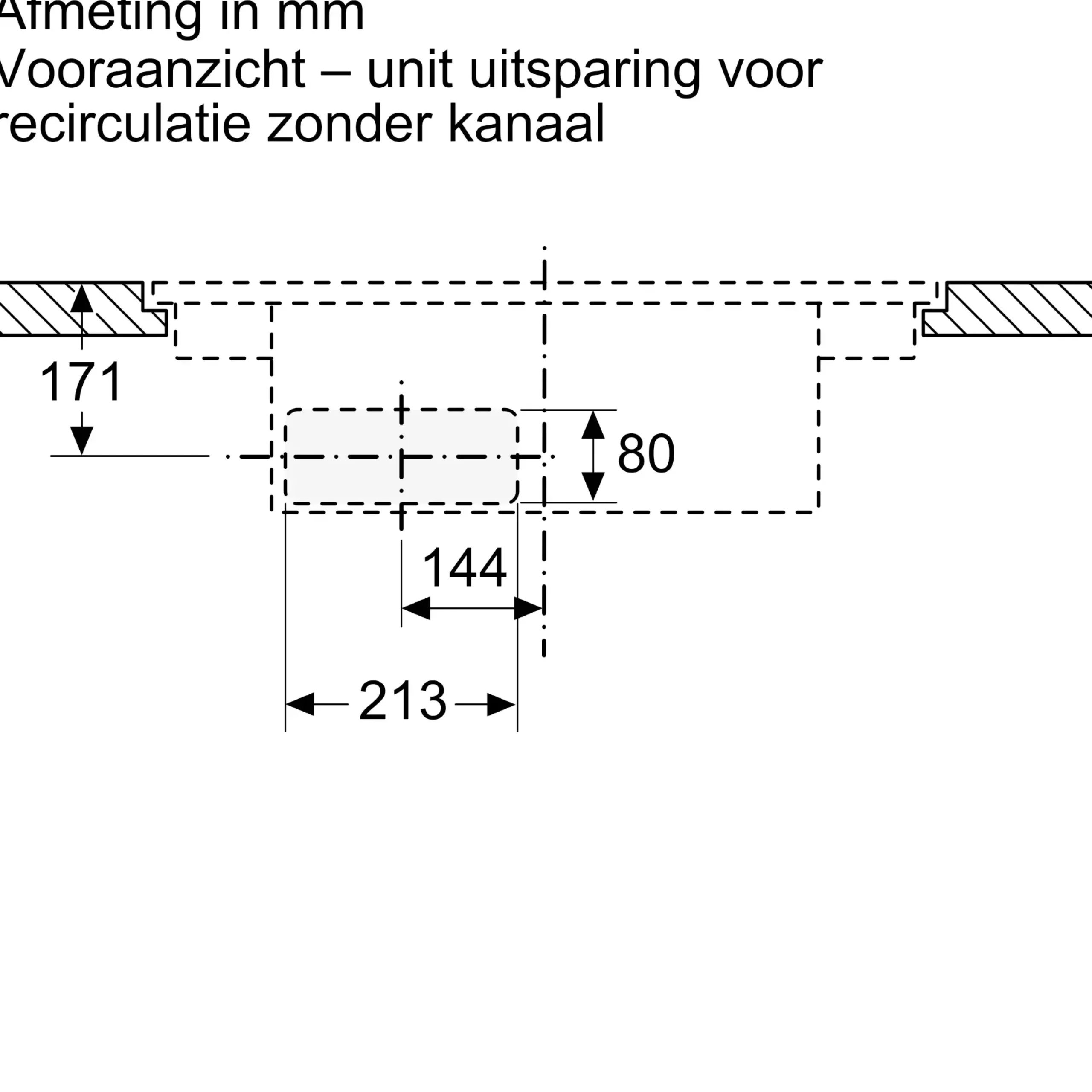 Serie 8 Inductiekookplaat met afzuiging 80 cm