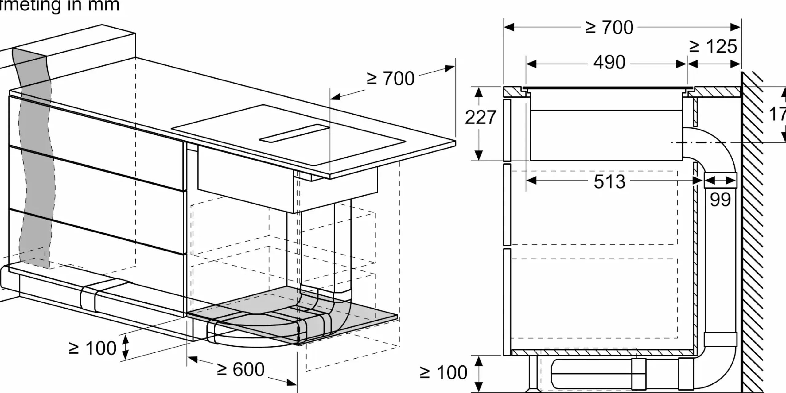 Serie 8 Inductiekookplaat met afzuiging 80 cm