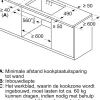 Serie 6 Inductiekookplaat met afzuiging 60 cm opbouwmontage met rand
