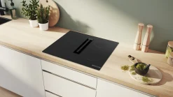 Serie 4 Inductiekookplaat met afzuiging 60 cm opbouwmontage zonder rand