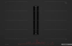 Serie 8 Inductiekookplaat met afzuiging 80 cm