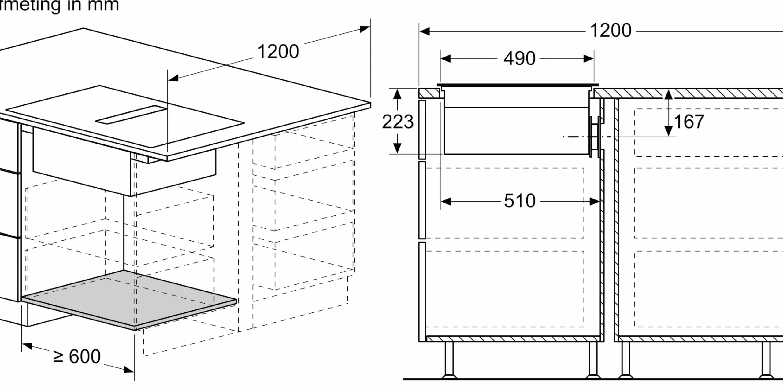 Serie 8 Inductiekookplaat met afzuiging 80 cm
