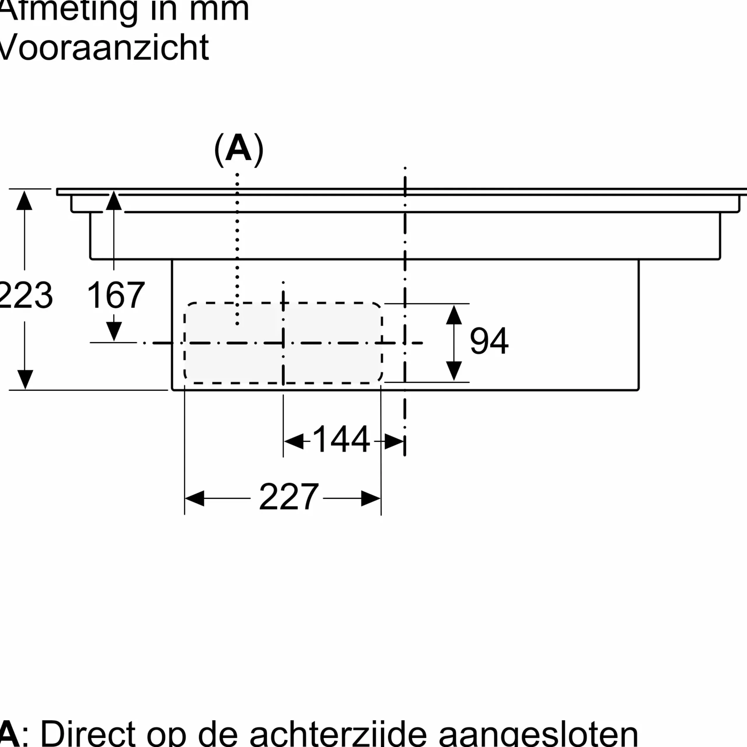 Serie 8 Inductiekookplaat met afzuiging 80 cm