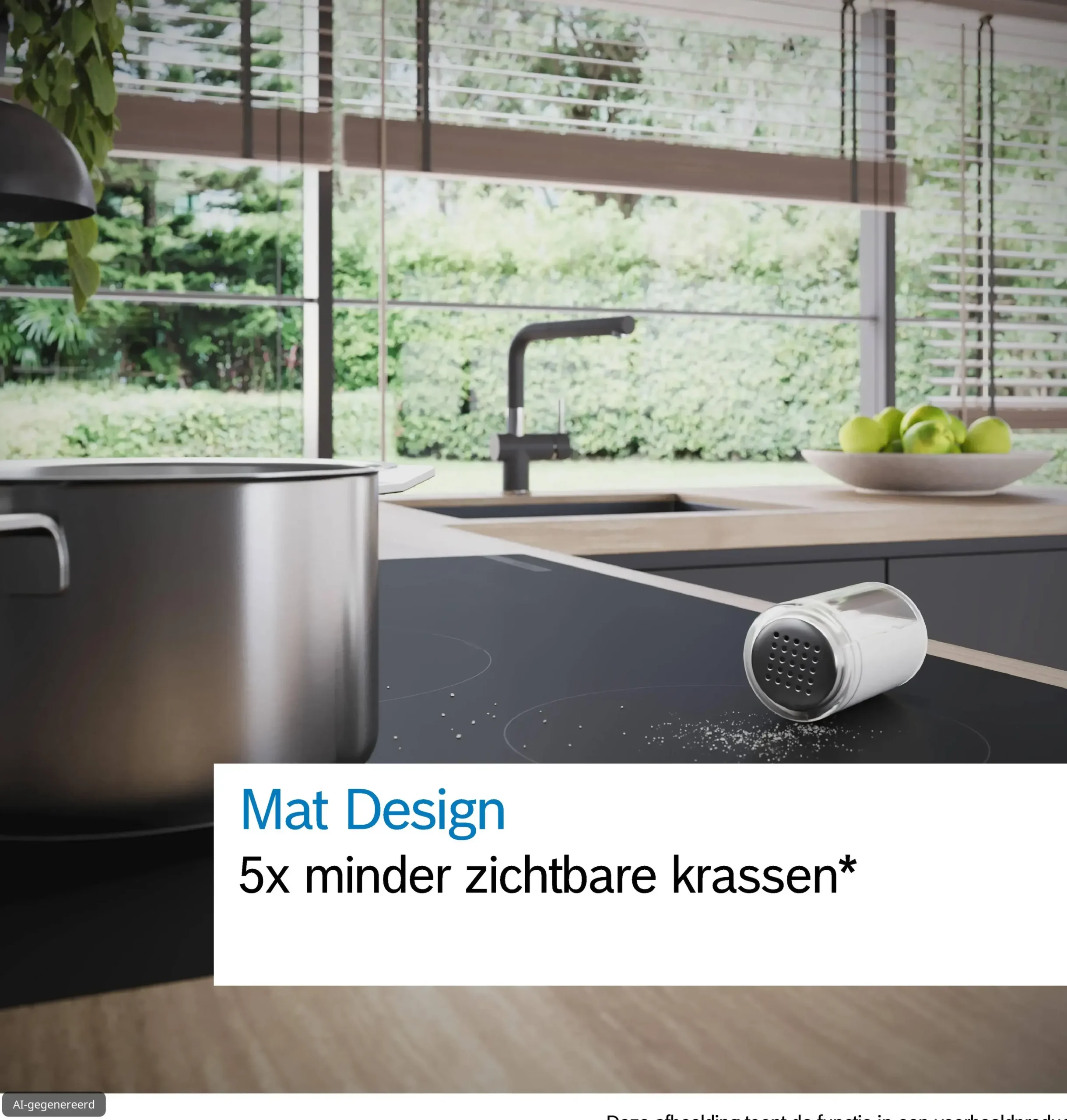 Serie 8 Inductiekookplaat met afzuiging 80 cm