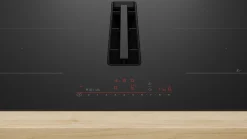 Serie 6 Inductiekookplaat met afzuiging 80 cm