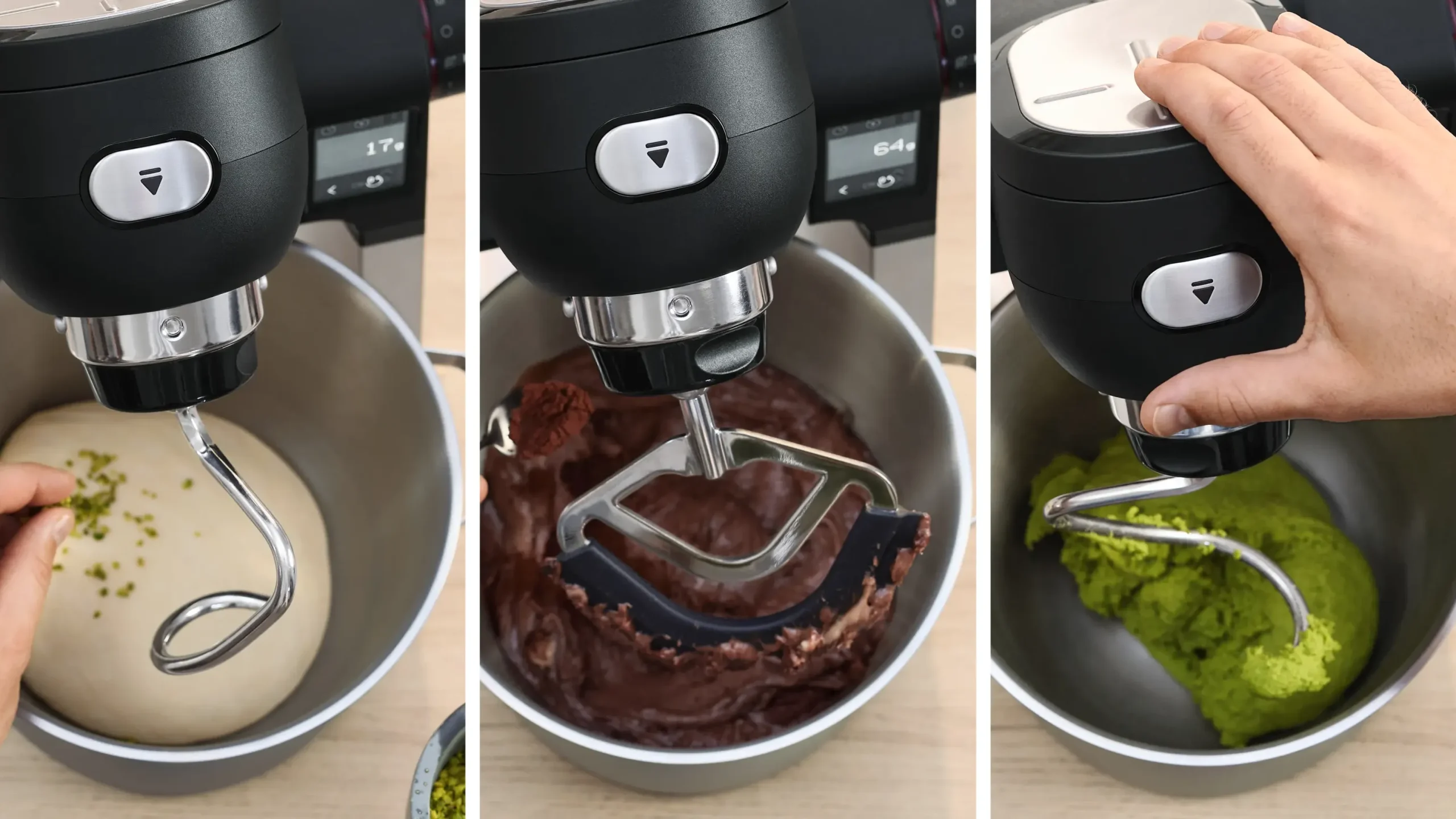 Serie 6 Keukenmachine met weegschaal en timer 1600 W Zwart, RVS