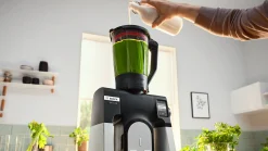 Serie 6 Keukenmachine met weegschaal en timer 1600 W Zwart, RVS