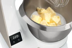 Serie 4 Keukenmachine met weegschaal en timer MUM 5 1000 W Wit, Champagne