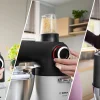 Serie 8 Keukenmachine met weegschaal en timer 1800 W Zilver, zwart