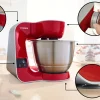 Serie 4 Keukenmachine met weegschaal en timer MUM 5 1000 W Rood, Zilver