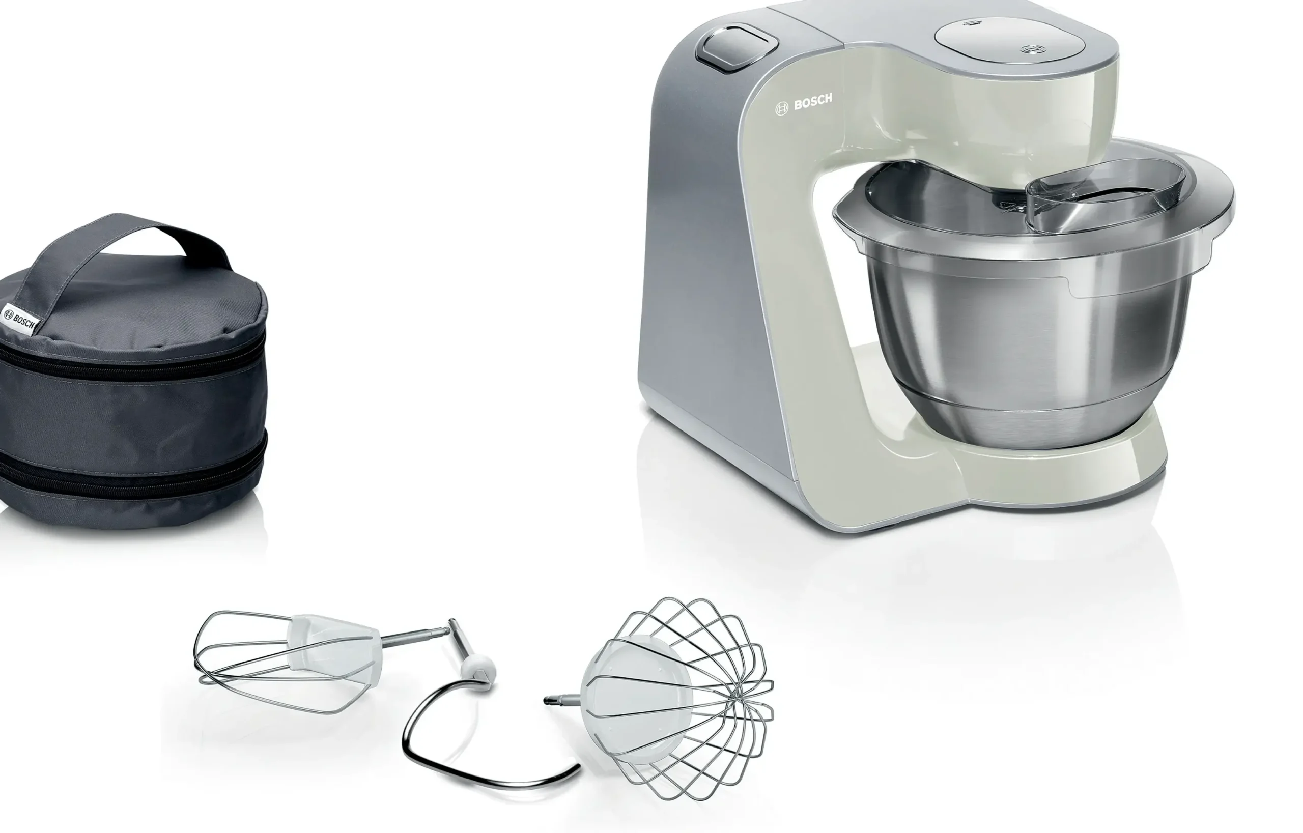 Serie 4 Keukenmachine MUM 5 1000 W Grijs, Wit, Zilver
