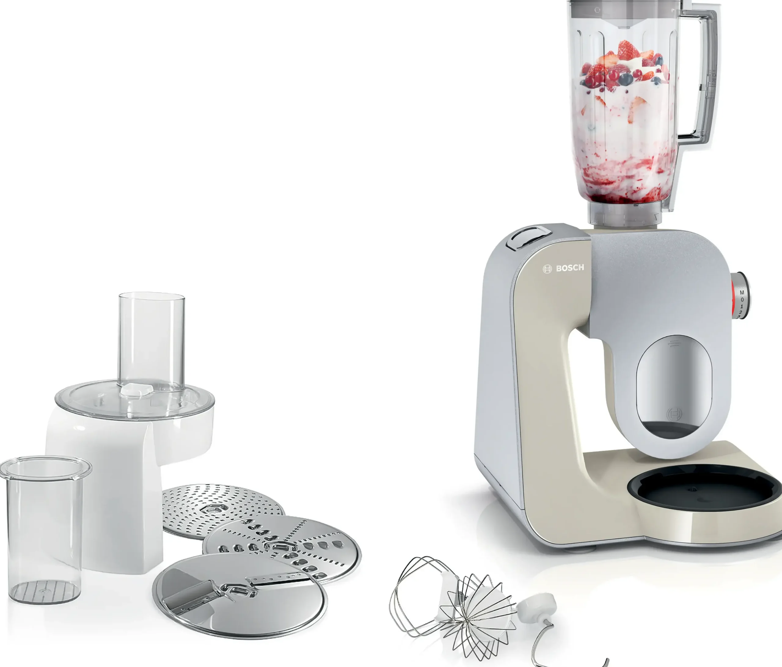 Serie 4 Keukenmachine MUM 5 1000 W Grijs, Zilver